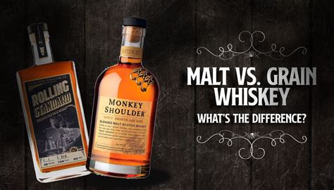 single grain whisky vs malt.